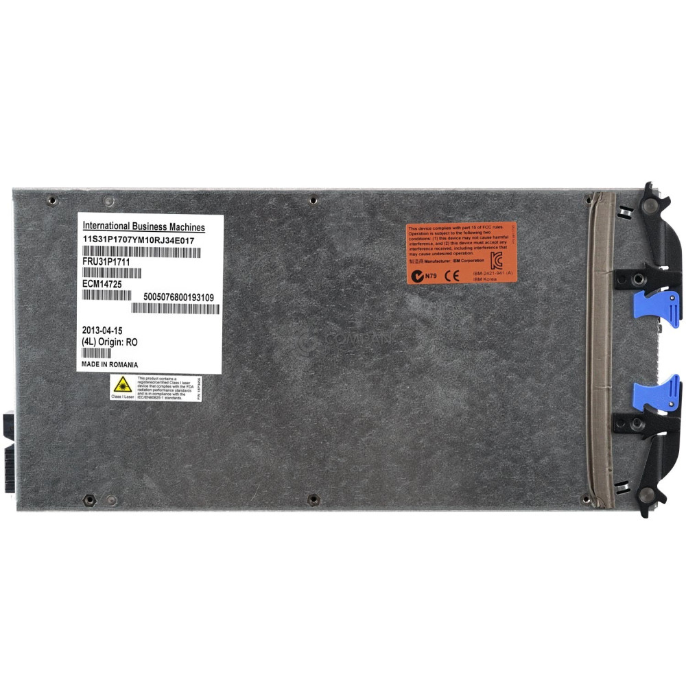 31P1711 IBM 4-PORT 8GB SFP FIBRE CHANNEL I/O ADAPTER FOR IBM U1400